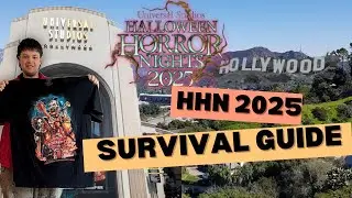 Halloween Horror Nights Hollywood SURVIVAL GUIDE 2025! 