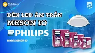 Đèn LED Âm Trần Philips Meson IO | 7W – 9W – 13W | ELMALL