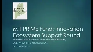 PRIME Ecosystem Fund Overview, October 24, 2022