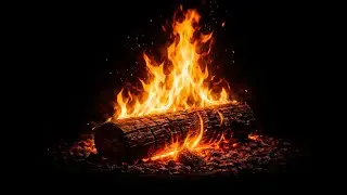 Fireplace Sounds 🔥 Crackling Fire for Sleep & Relaxation | No Music | 10 Hours