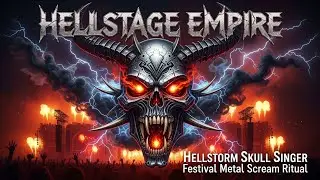 ⚡ Best Music HELLSTAGE EMPIRE 🔥 Hellstorm Skull Singer 🎧 Festival Metal Scream Ritual