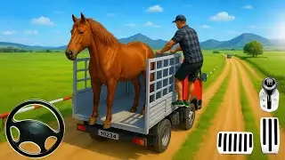 Farm Animal Truck Transport Driving Games - Animal Transport Truck Simulator - Android Gameplay