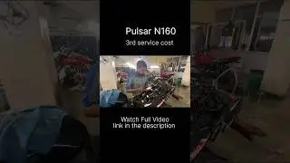 N160 3rd service cost ? #bajajpulsar #pulsarn160 #bajaj #pulsar