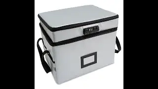 Collapsible Fireproof Storage Box