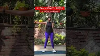 Full Body Kettlebell Workout in 5 Mins! | Yogalates with Rashmi #Shorts