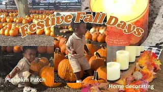 Festive Fall Days | Decorating for Fall | Pumpkin Patch