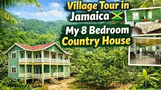 Экскурсия по деревне на Ямайке 🇯🇲 | Мой загородный дом с 8 спальнями и сельский образ жизни