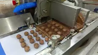 Testing of chocolate coating machine