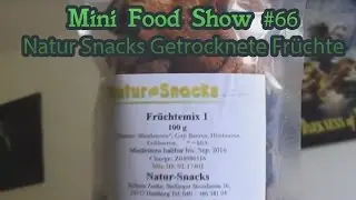 #66 Natur Snacks Fr&uuml;chtemix - SofaVloxx Mini Food Show