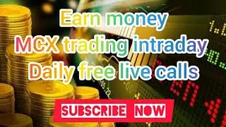 MCX commodity trading intraday free live calls evening levels #commodityintradaystrategy