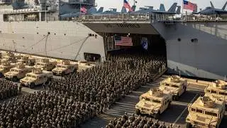 🚨Massive Marine Deployment! Thousands Board USS Tripoli for Sea Operation