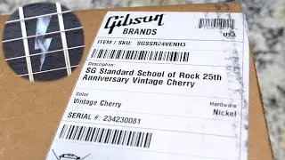 Я получил гитару School Of Rock SG! | Gibson Limited Edition SG Standard 2024 года с инкрустацией...