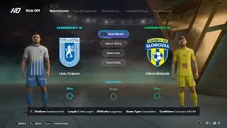 Universitatea Craiova vs Unirea Slobozia | Superliga | EA FC 26 | Simulare