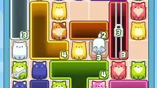 Drop The Cat Levels 181 182 183 184 185 Gameplay Walkthrough Solution