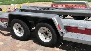 Uhaul Auto Transport Car Hauler Trailer