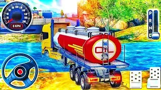 Oil Tanker Driving Simulator 3D - Cargo Fuel Transporter Truck Offroad - Android Gameplay