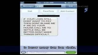 Police say 180 cases of reported loanshark harassment via SMSes - 11Apr2013