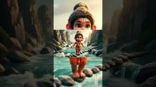 Cute Bal Hanuman 🐒💛Being Cute 💕#shorts #trending #viral #shortvideo #shortsfeed #viralvideo #balaji