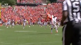 Clemson's Hunter Renfrow Makes Great Diving Catch Vs. Syracuse