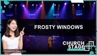 Creative Winter Stage Design at Long Hollow Baptist Church