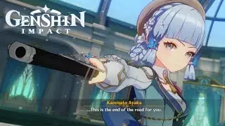 Chevreuse Teaching Ayaka about Muskets | Roses and Musket Event - Day 2 | Genshin Impact