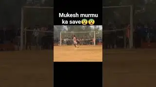 mukesh murmu ka lajawab save#football #sports #trendingshorts #viralvideo #goalkeeper #penalty ⚽⚽⚽⚽⚽