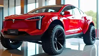 Tesla Cybertruck 2026 &mdash; футуристический дизайн, мощность и роскошь: объяснение.