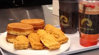 맛있게 드실 준비 되셨나요? 🍽️ | Fresh & Cozy Bakery Coffee Routine