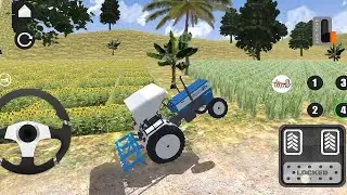 !! Real Tractor Trolley Farming Simulator Game !! Swaraj Tractor For Loading !! Arvind Thakor