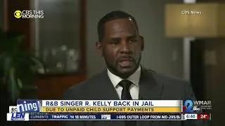 R. Kelly back in jail for failing to pay child support