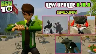Galvan 0.18.0 🔥 New Update leaks !!!! Galvan (Fan made BEN10 game by HAEZ)🥰 #ben10 #ben10alienforce