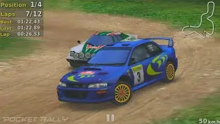 Pocket Rally Lite. The free version. Challenge I ( Final ).