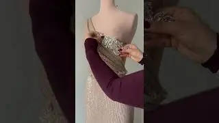 Share this with someone who would glow in this gown! To order this exquisite champagne sequin gown,