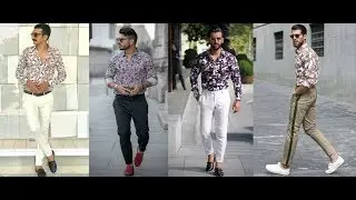Men's Formal Fashion Inspiration Lookbook | Men's Formal Print Shirt & Pant Style 2019 | PBL