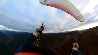 parapente vosges automne au rothen