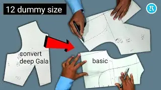 deep neck shoulder girta kyon hai डीप नेक ब्लाउज ऐसे करो कटिंग how to Deep neck blouse sewing #neck