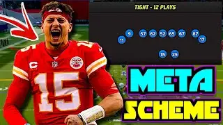 New META Offense in MADDEN 23 is DOMINANT! Full Gun Tight Offensive Scheme!