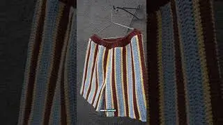 Short de Croch&ecirc; CORES TEND&Ecirc;NCIA VER&Atilde;O 2026  #modamasculina #crochet #shorts #shortcrochet  #moda