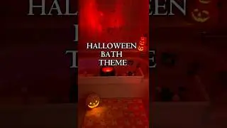 Halloween Bath Surprise 🧡 #asmr #bathroutine #momlife #Halloween #halloweendecor #bathtoys #viral