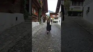 Brunngasse 🇨🇭 has been awarded the Most Beautiful Street in Europe &hearts;️ #switzerland #brienz