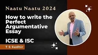 Ace your Argumentative Essay in English Language Exam | ICSE & ISC 2024 | English with Sudhir Sir