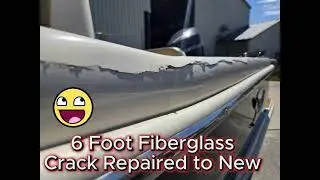Fiberglass hull damage and Repair by Total Boat Repair in Charleston SC