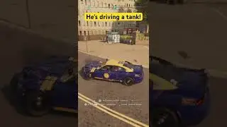 Suspect is driving a tank! #police #gaming #fyp #viral #trending