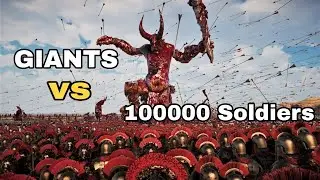 BIG GIANTS VS 100000 Soldiers | UEBS 2 | Battle Simulator | YBG Tamil #tamilgaming #uebs #uebs2