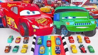 Disney Pixar Cars Unboxing Review | Lightning Mcqueen, Tow Mater, Doc Hudson, Sally Carrera, Cruz
