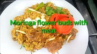 MORINGA FLOWER BUD WITH BEEF HEALTHY TASTY #moringapowder  #moringarecipes  #moringga