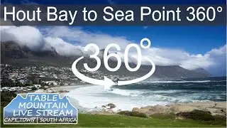 Driving From Hout Bay to Sea Point 360 4K view