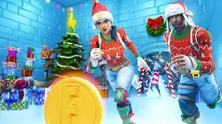 ❄️300 Level Fortnite Winter Deathrun❄️🎅(Calming Music)