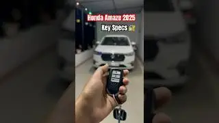 Honda Amaze Key Features 2025 ✅ #hondaamaze #keyfob #dzire2025 #hondaamaze2025