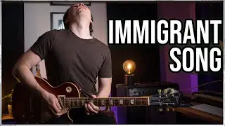IMMIGRANT SONG - Led Zeppelin | Sebastian Lindqvist Guitar Cover